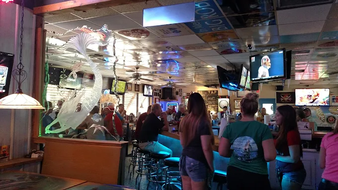 Blue Lagoon Saloon banner
